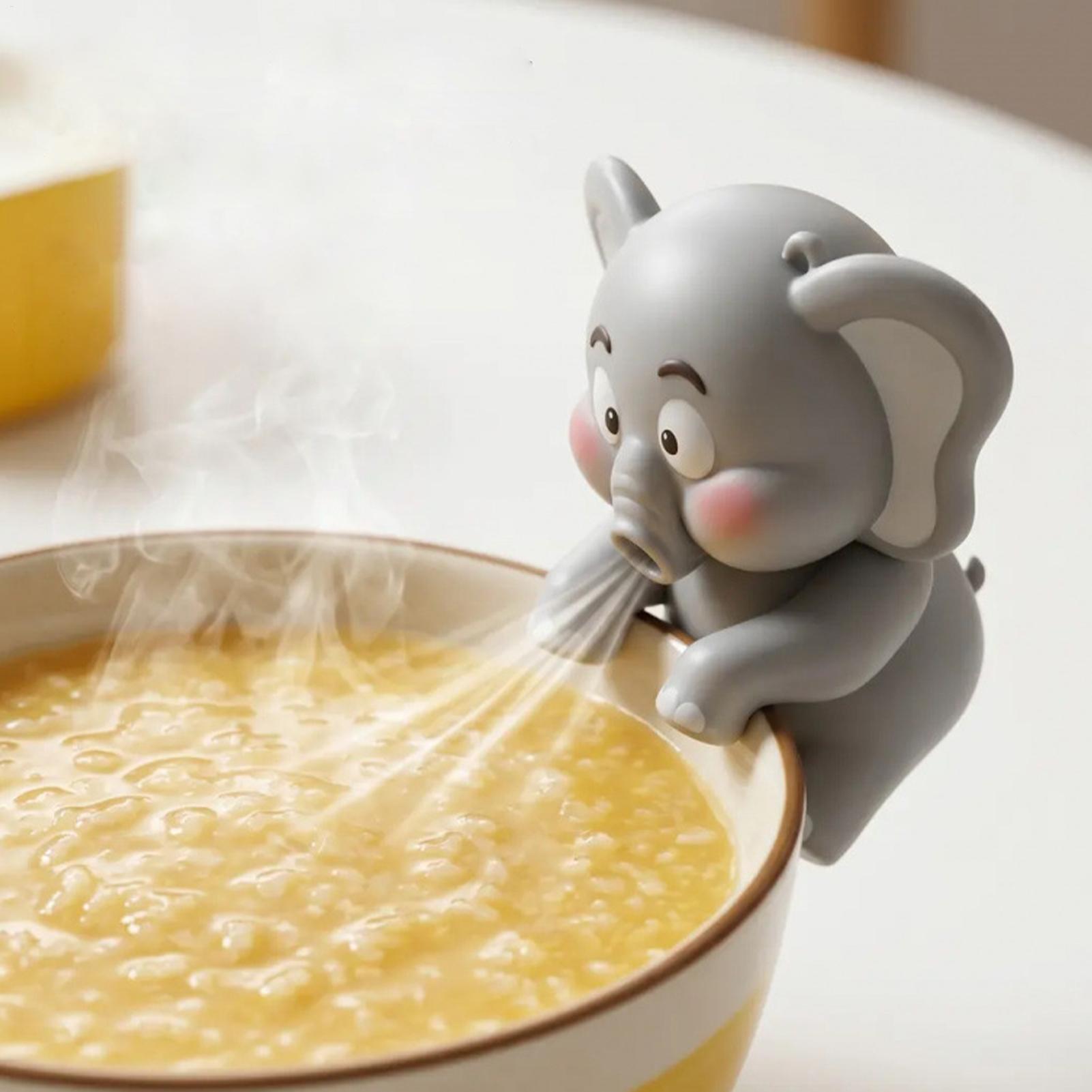 Baby Food Bowl - Ventilateur de refroidissement alimentaire miniature mignon,