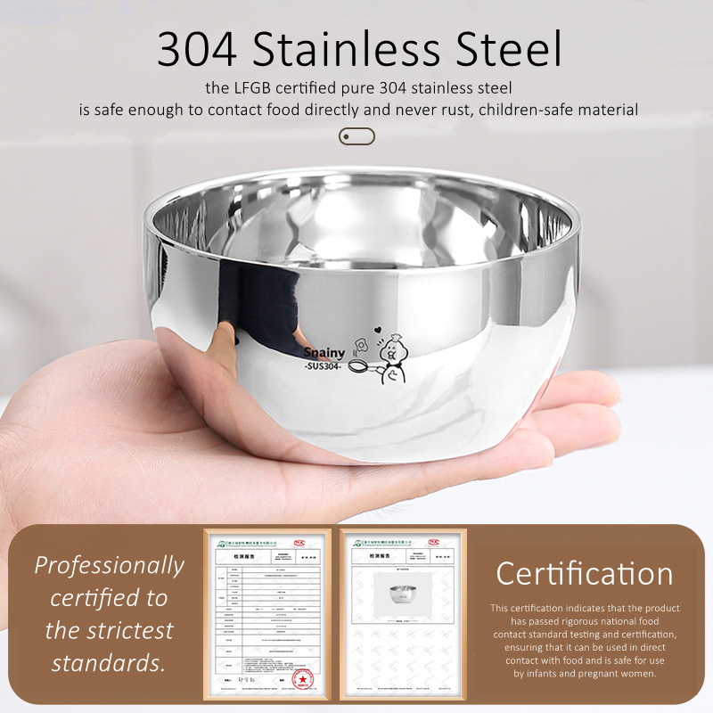 Capacité 330ml/400ml/530ml, bo - Baby Food Bowl avis et prix
