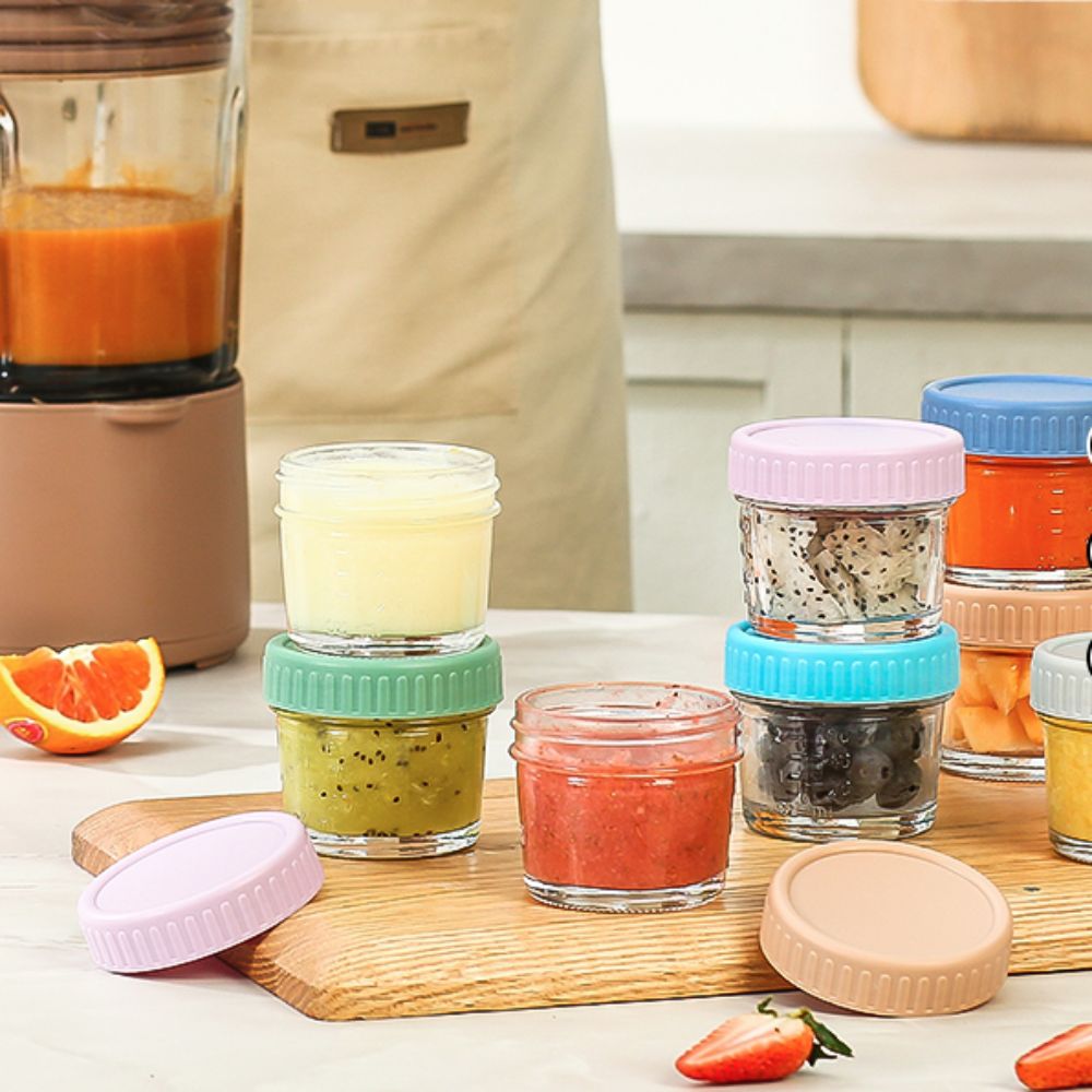 Pot de nourriture pour bébé en - Baby Food Glass Containers avis et prix