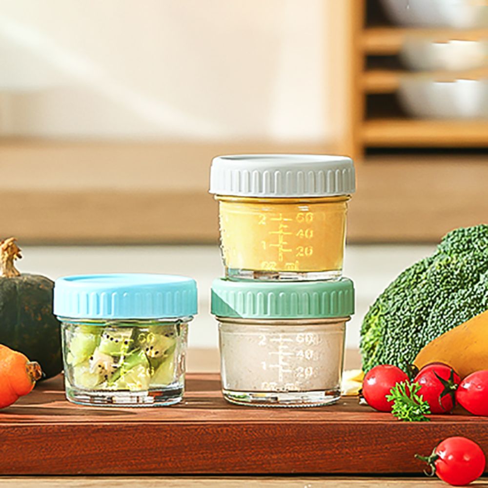 Pot de nourriture pour bébé en - Baby Food Glass Containers avis et prix