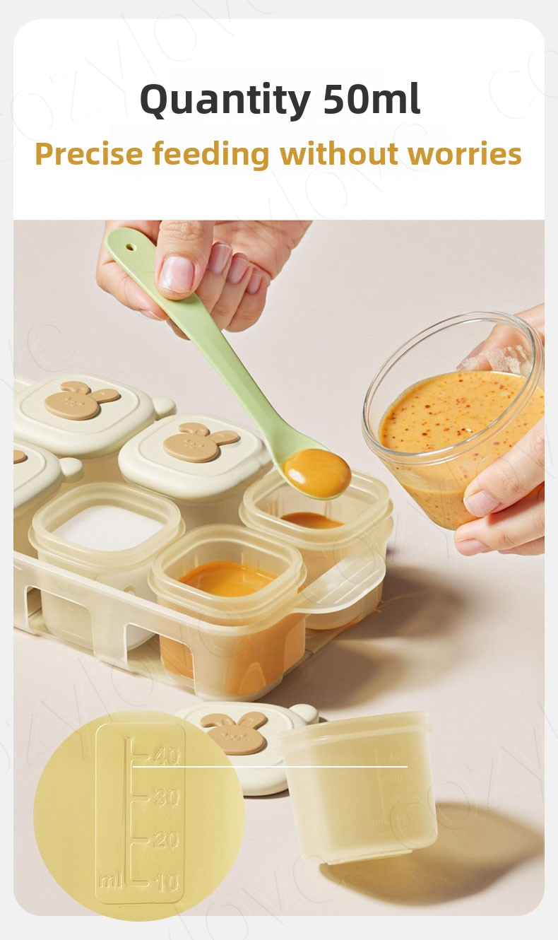 Plateaux de congélation portab - Baby Food Glass Containers avis et prix